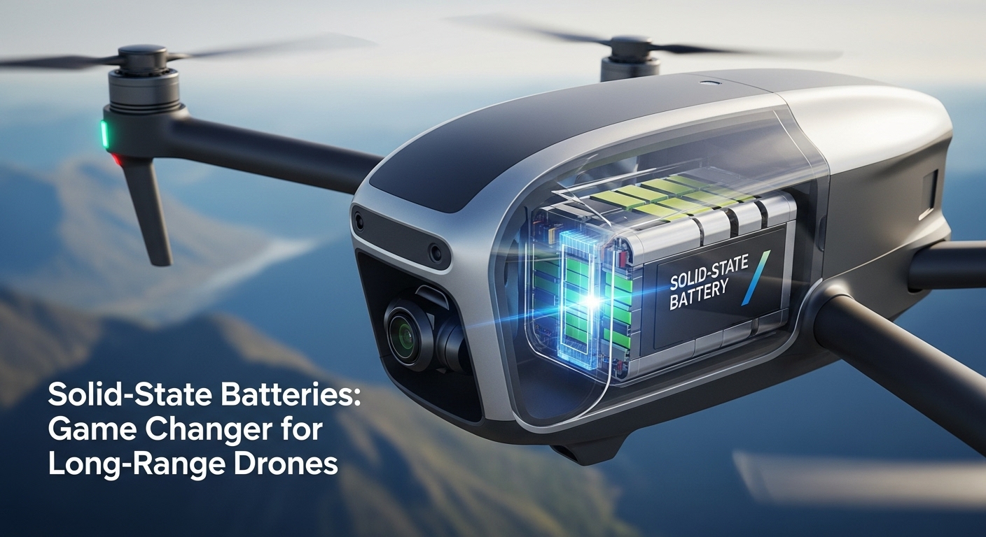 Baterai Solid-State: Game Changer untuk Drone Jarak Jauh