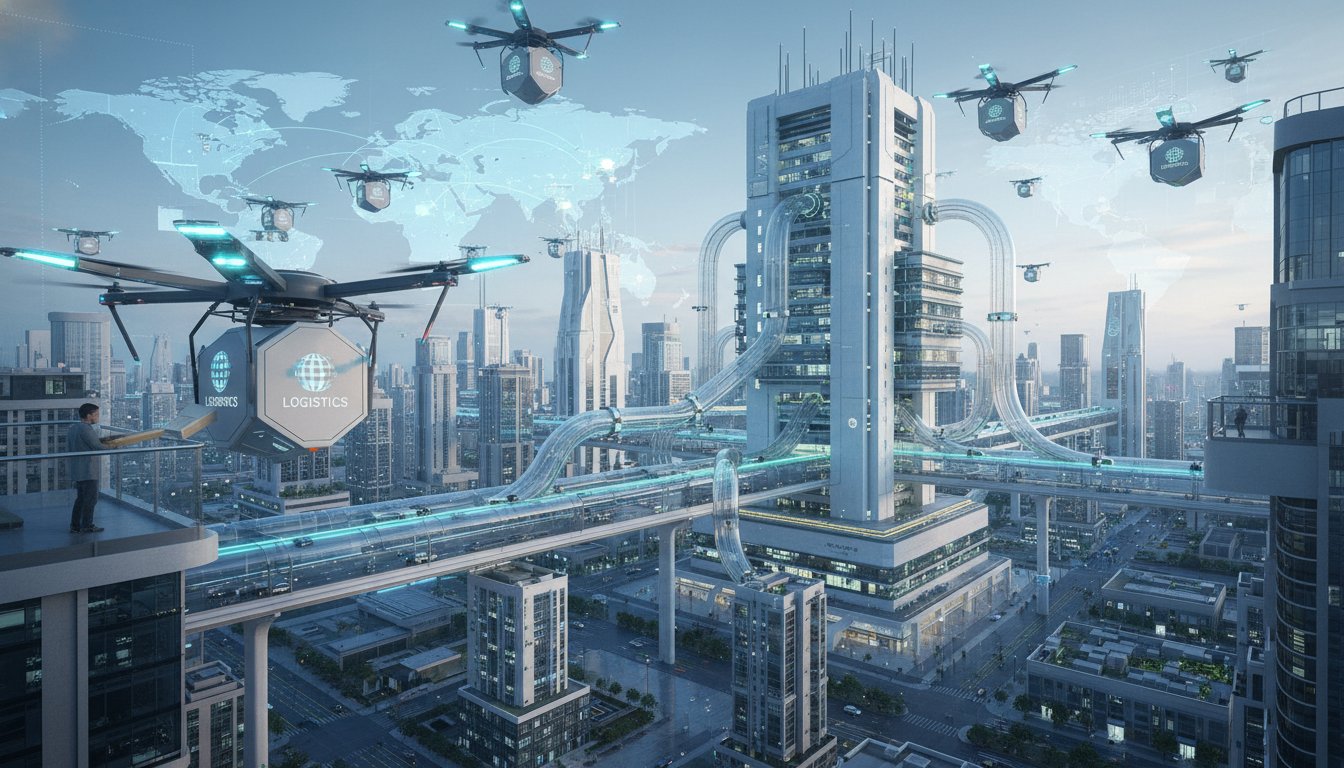 Transformasi Logistik Global Melalui Teknologi Drone